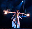 fire dance and fire spinning entertainers