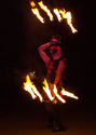 Eve Everard, fire fans performance, corporate entertainment, fire act
