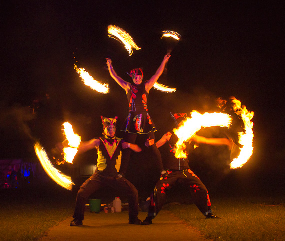 circus act, circus performance, fire performance, fire circus, Eve Everard, Nemo, Luke Forrester