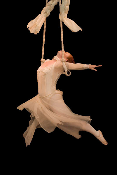 aerial dance trapeze act