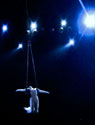 trapeze on stilt performed at the Hue festival, vietnam